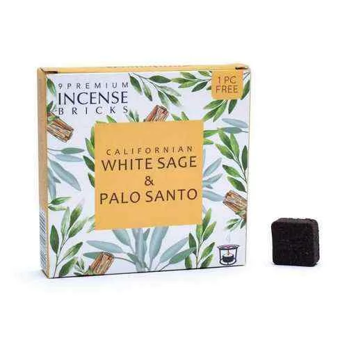 Mattoni di incenso Aromafume Salvia Bianca & Palo Santo 40 g