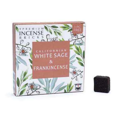 Mattoni di incenso Aromafume Salvia Bianca & Frankincense 40 g