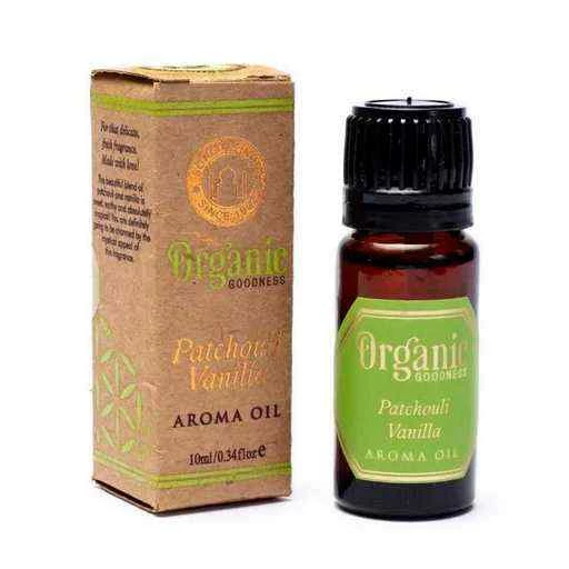 Olio aromatico Organic Goodness Patchouli & Vaniglia -- 10ml
