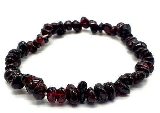 Braccialetto Barocco Granato rosso