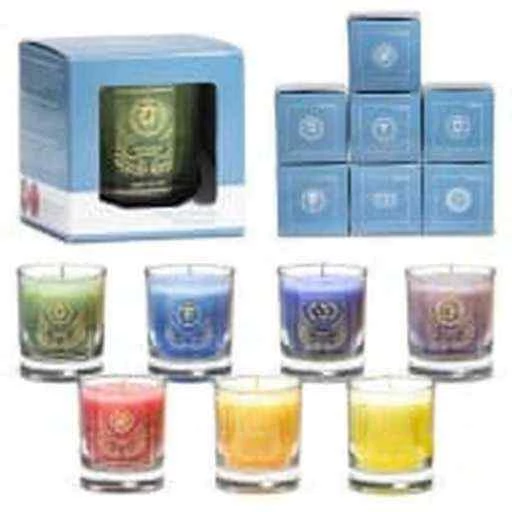 Set di 7 candele votive profumate Arcangelo