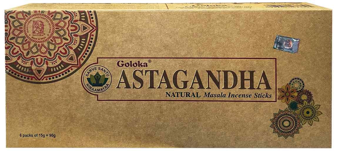 Incenso Goloka box 6 conf.Astagandha
