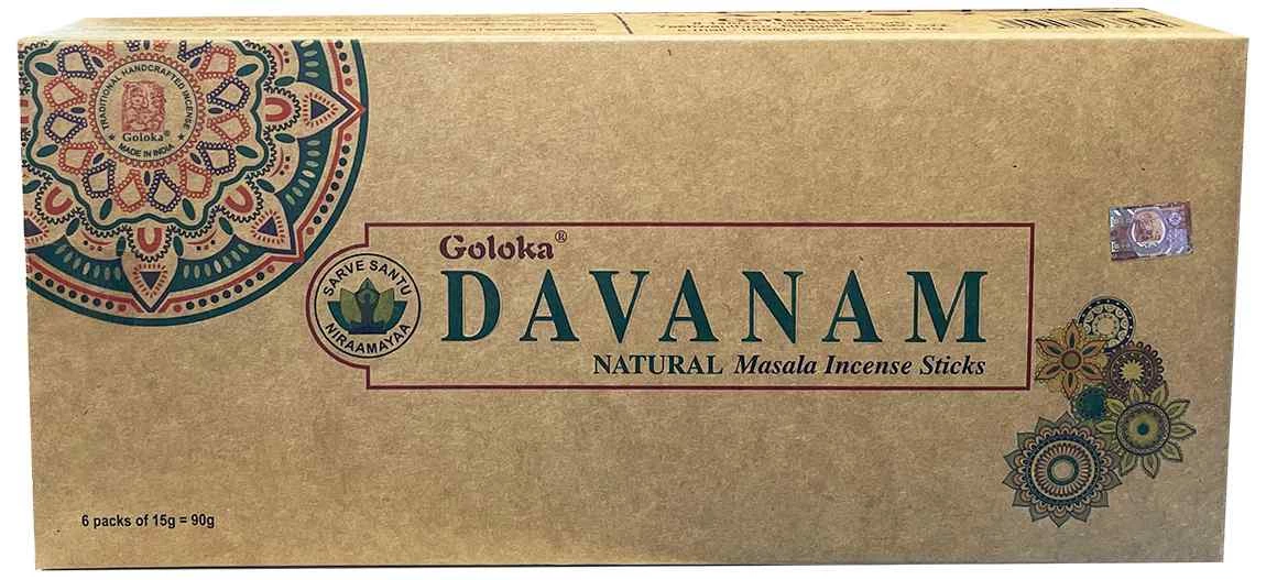 Incenso Goloka box 6 conf. Davanam