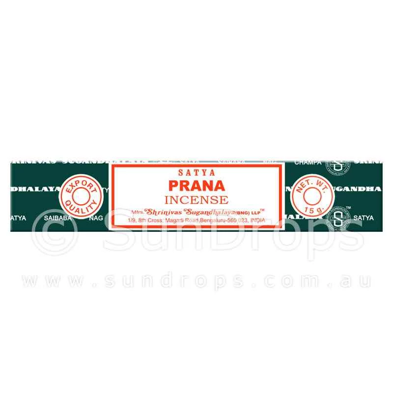 Incenso Satya Prana -- Confezione 15 g
