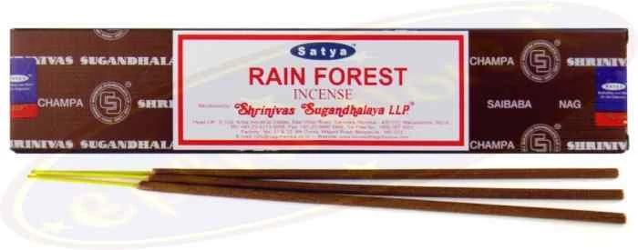 Incenso Satya Indian Rain Forest -- Confezione 15 g