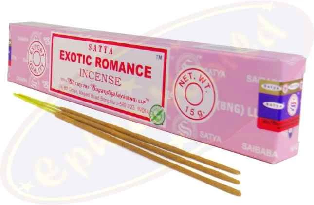 Incenso Satya Exotic Romance -- Confezione 15 g