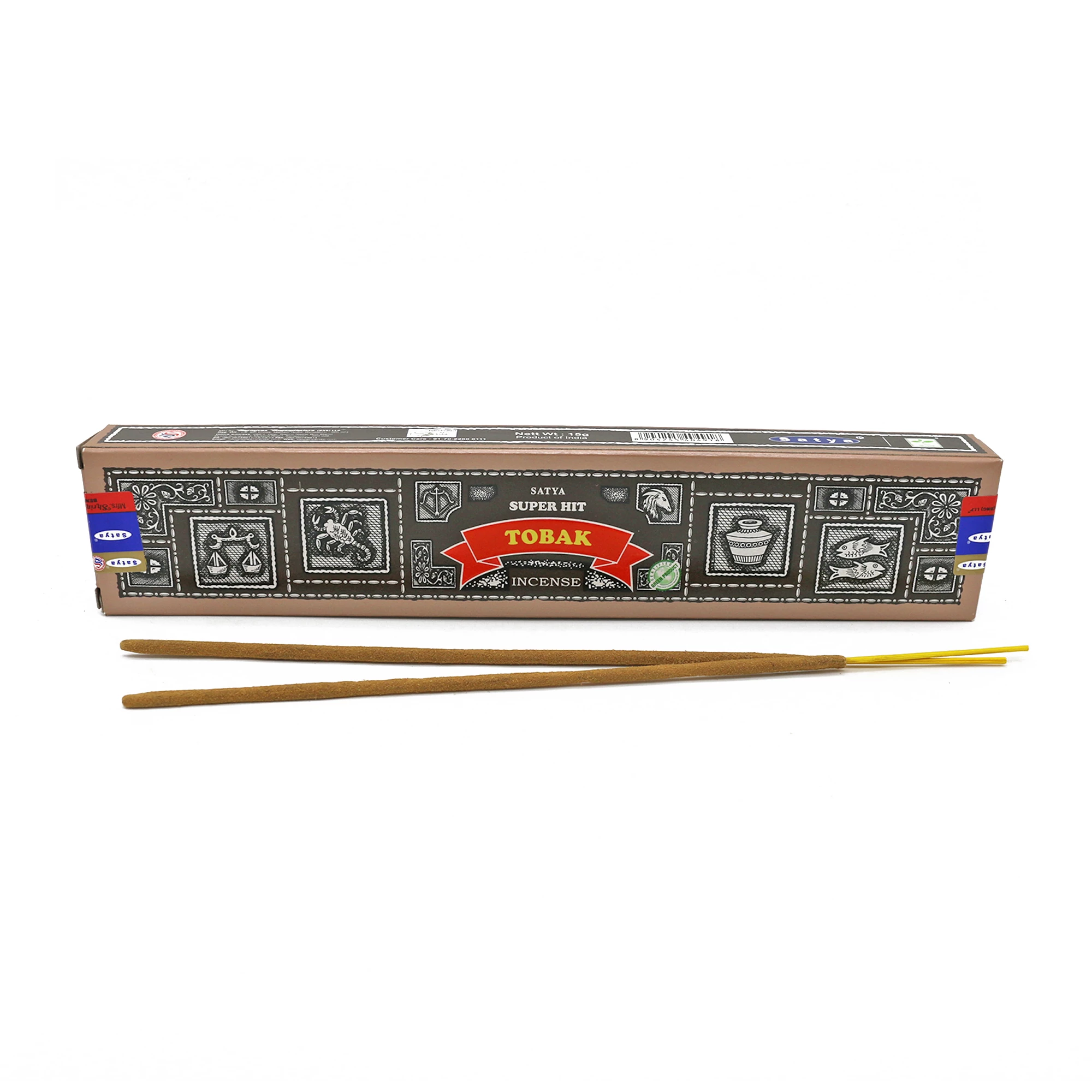 Incenso Satya Super Hit Tobak -- Confezione 15 g