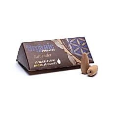 Coni Organic Masala a flusso inverso -- Lavanda -- Confezione 12 coni