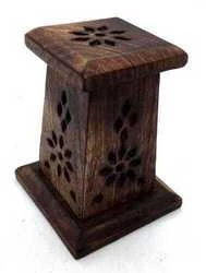Portaincenso Coni Legno Mini Torre 10cm