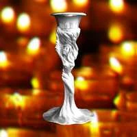 CandelabroStrega in peltro