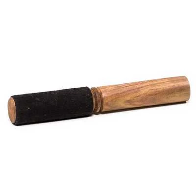 Batacchio Per Campane In Legno Camoscio Nero -- 90 G;