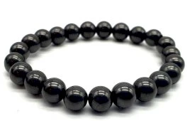 Bracciale Shungite perline 8mm