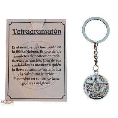 Portachiavi Amuleto Tetragrammaton chiuso
