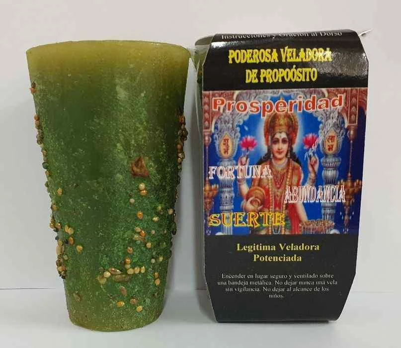 Candela esoterica -- Prosperidad -- prosperità fortuna e abbondanza