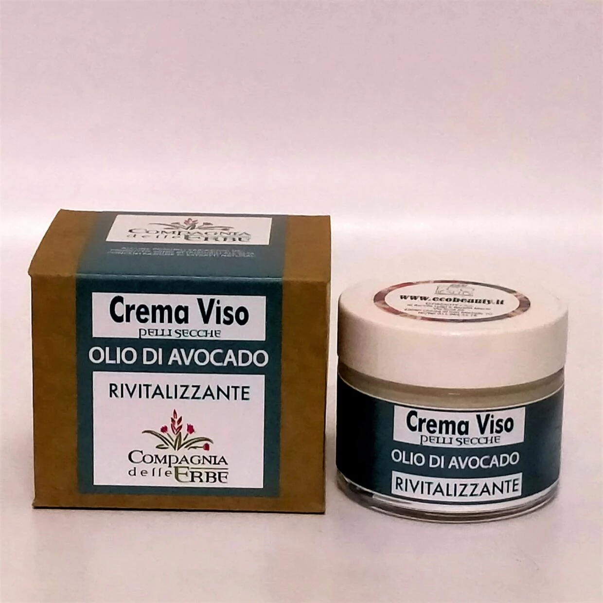 Crema viso Rivitalizzante Olio di Avocado Pelli Secche 50ml