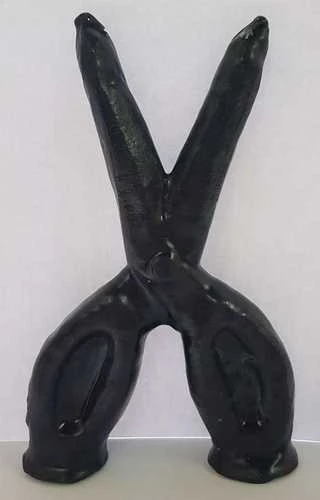 Candela esoterica Forbice Nera
