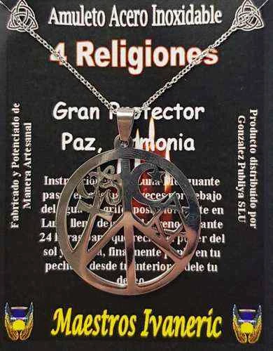 Collana Amuleto 4 Religioni
