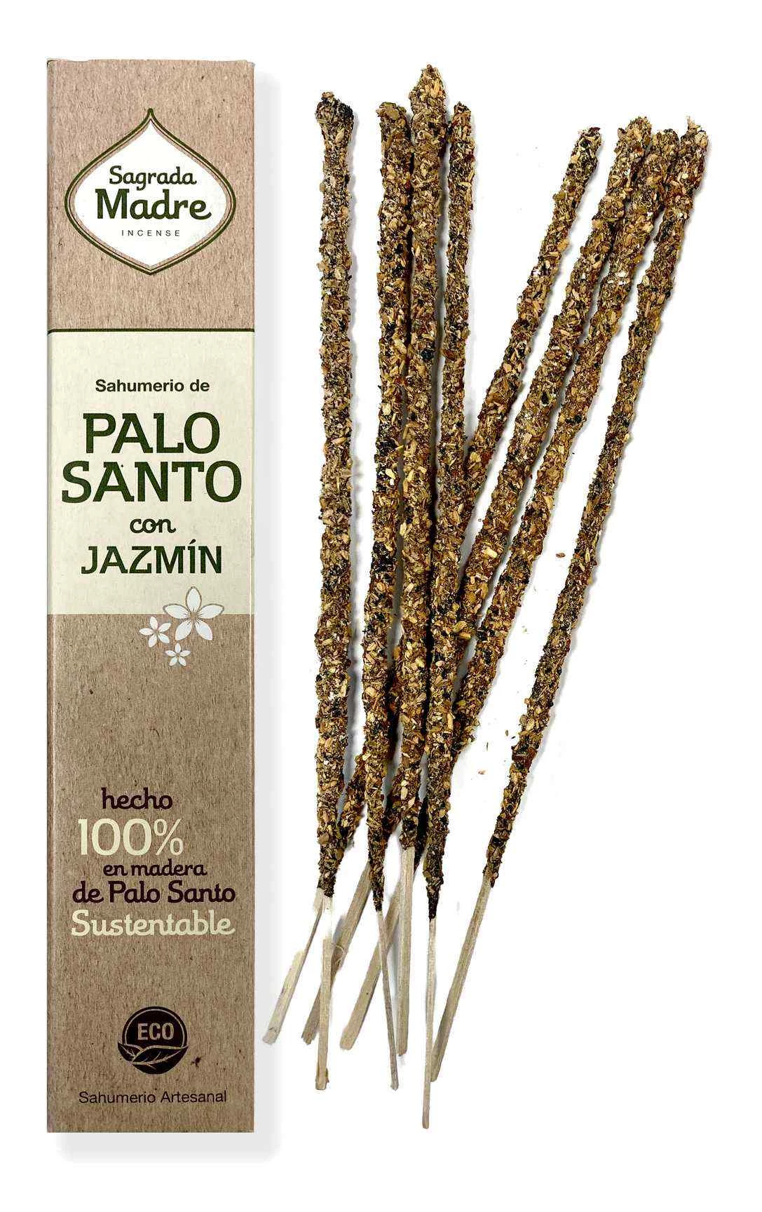 Incenso  Sagrada Madre Palo Santo e Gelsomino