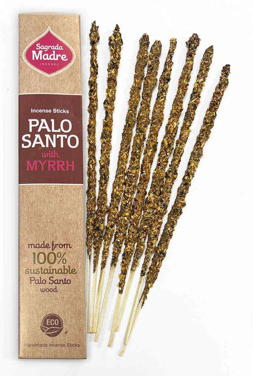 Incenso Sagrada Madre Palo Santo e Mirra
