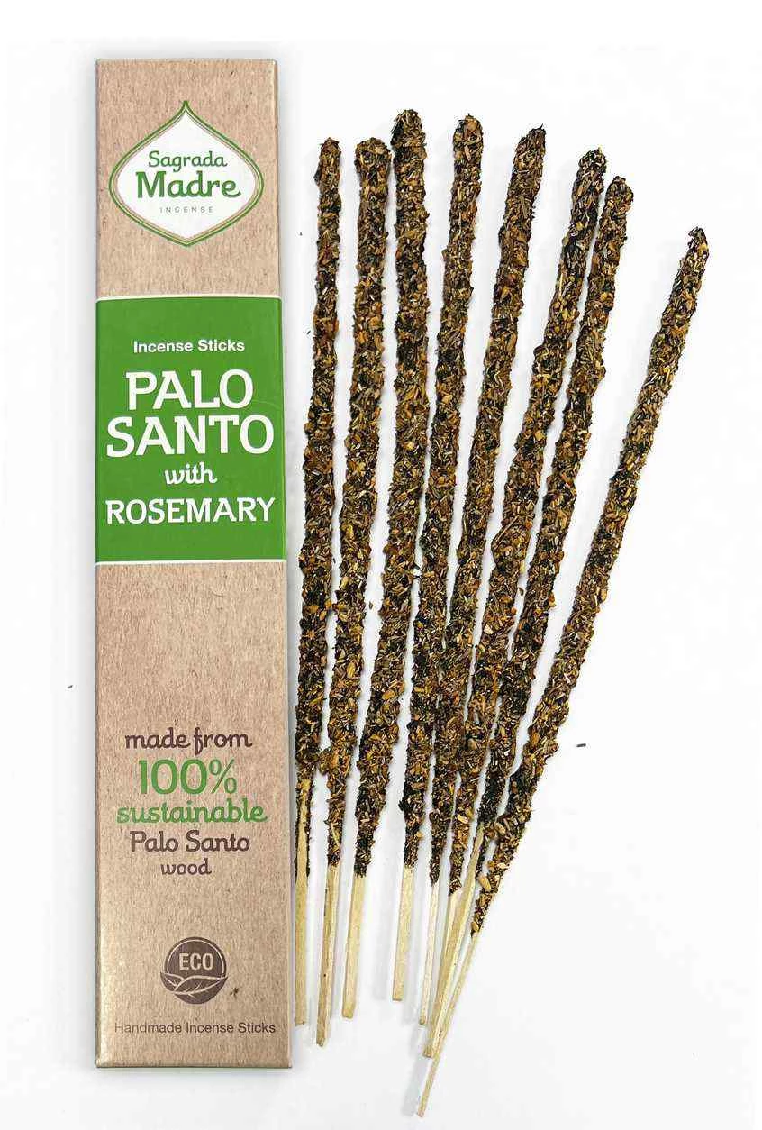 Incenso Sagrada Madre Palo Santo e Rosmarino