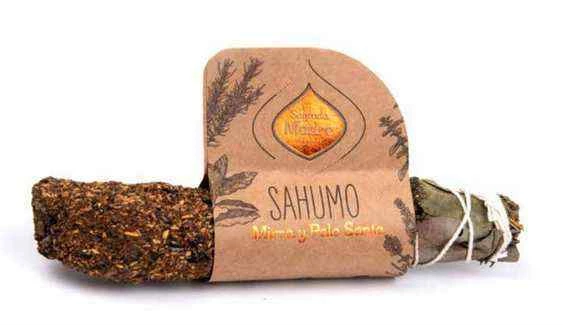 Incenso Sagrada Madre Smudge Sahumo Mirra E Palo Santo