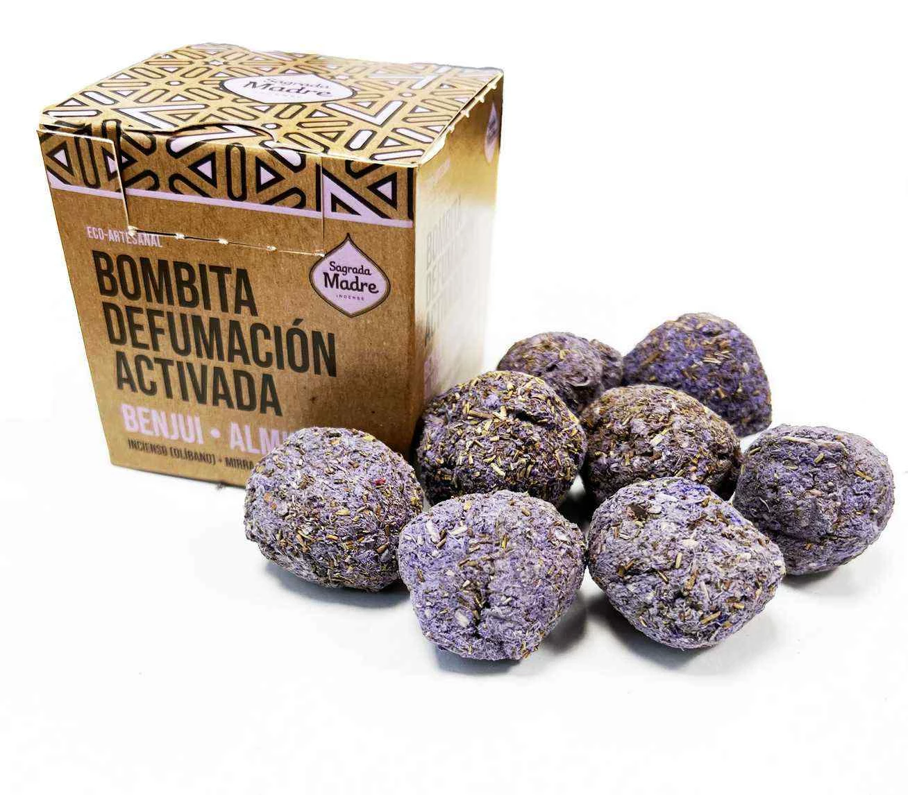 Incenso  Sagrada Madre Bombitas Smudge Benzoino e Muschio
