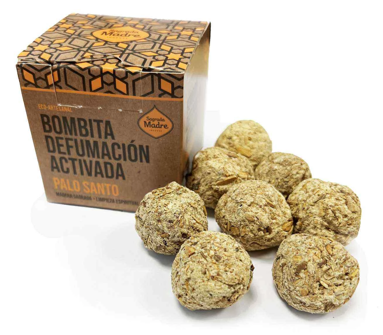 Incenso  Sagrada Madre Bombitas Smudge Palo Santo