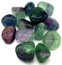 Fluorite colori assortiti burattata