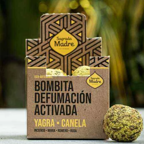 Incenso  Sagrada Madre Bombitas  Yagra-Cannella
