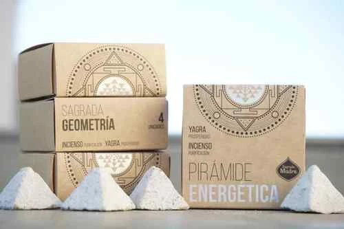 Incenso  Sagrada Madre Energetica Piramidale Yagra-Olibano