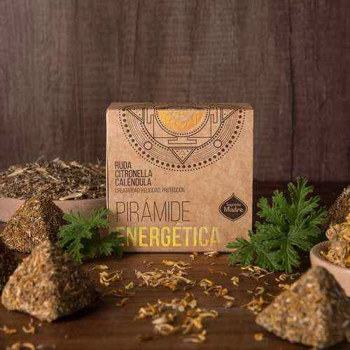 Incenso  Sagrada Madre Energetica Piramidale Citronella- ruta-calendula