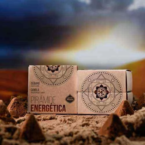 Incenso  Sagrada Madre Energetica Piramidale Cannella-Olibano