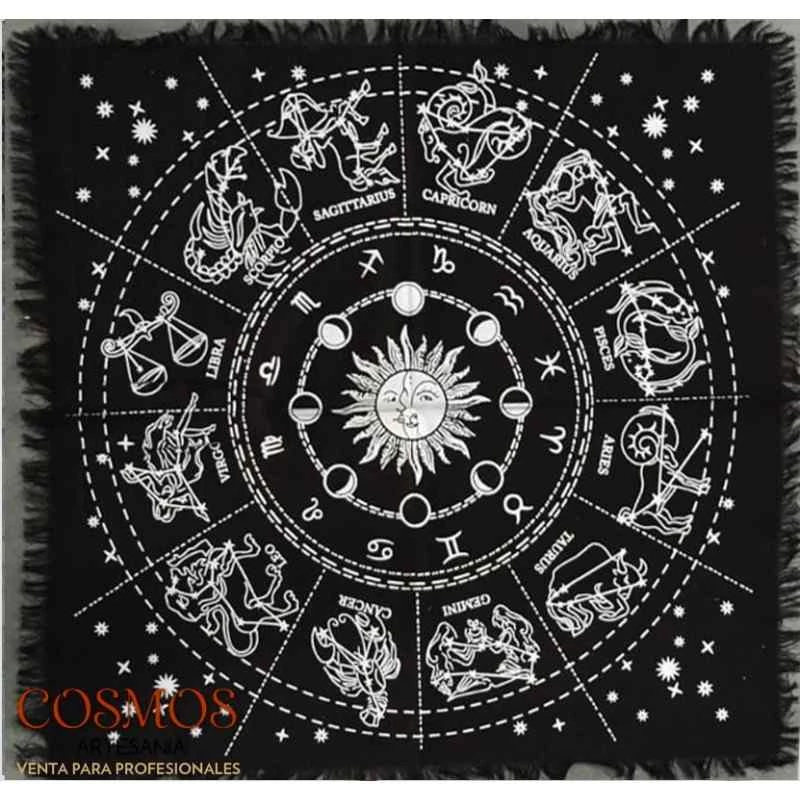 Tappetino Zodiaco per carte/Altare -- 60x60 Cm