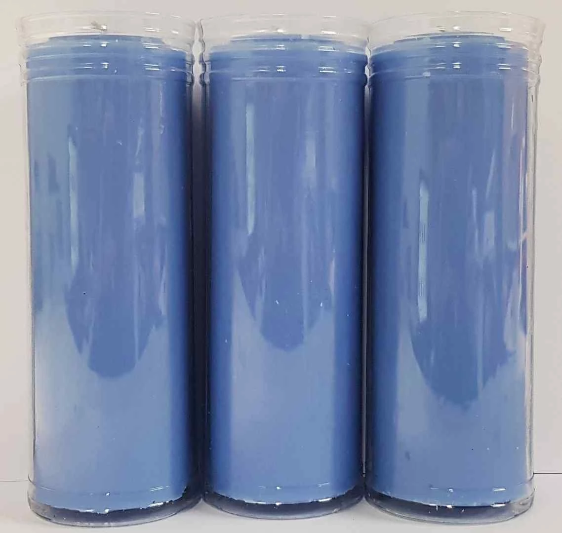 Cero da rituale colore pieno - Azzurro