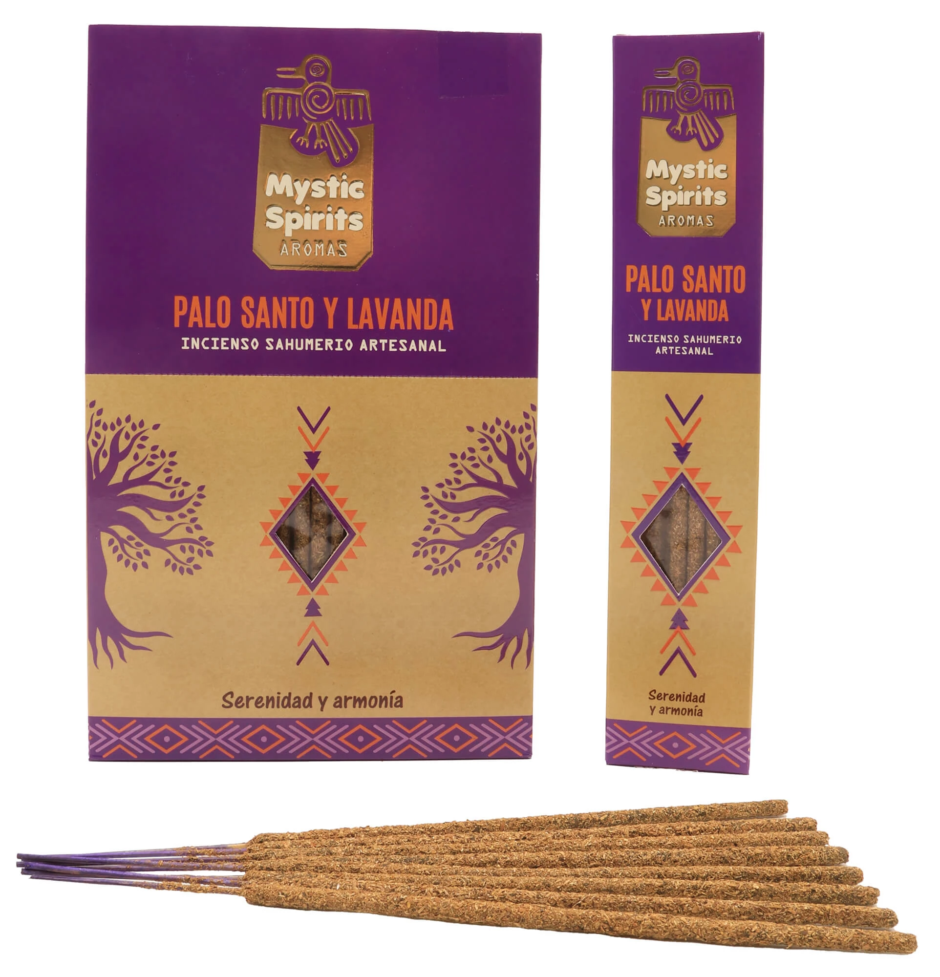 Incenso Mystic Spirits palo santo e lavanda -- Confezione 15 g