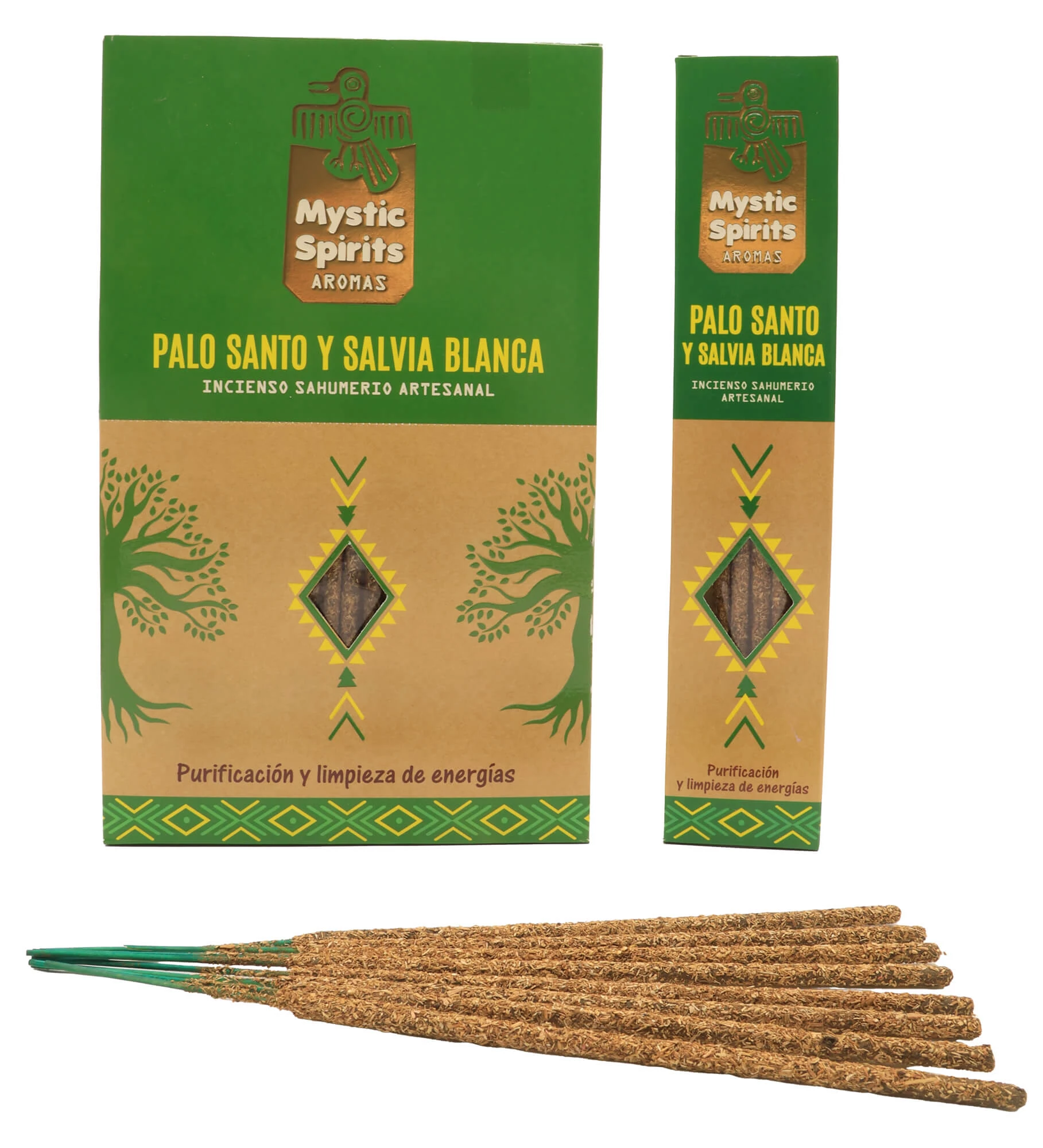 Incenso Mystic Spirits palo santo e salvia bianca -- Confezione 15 g