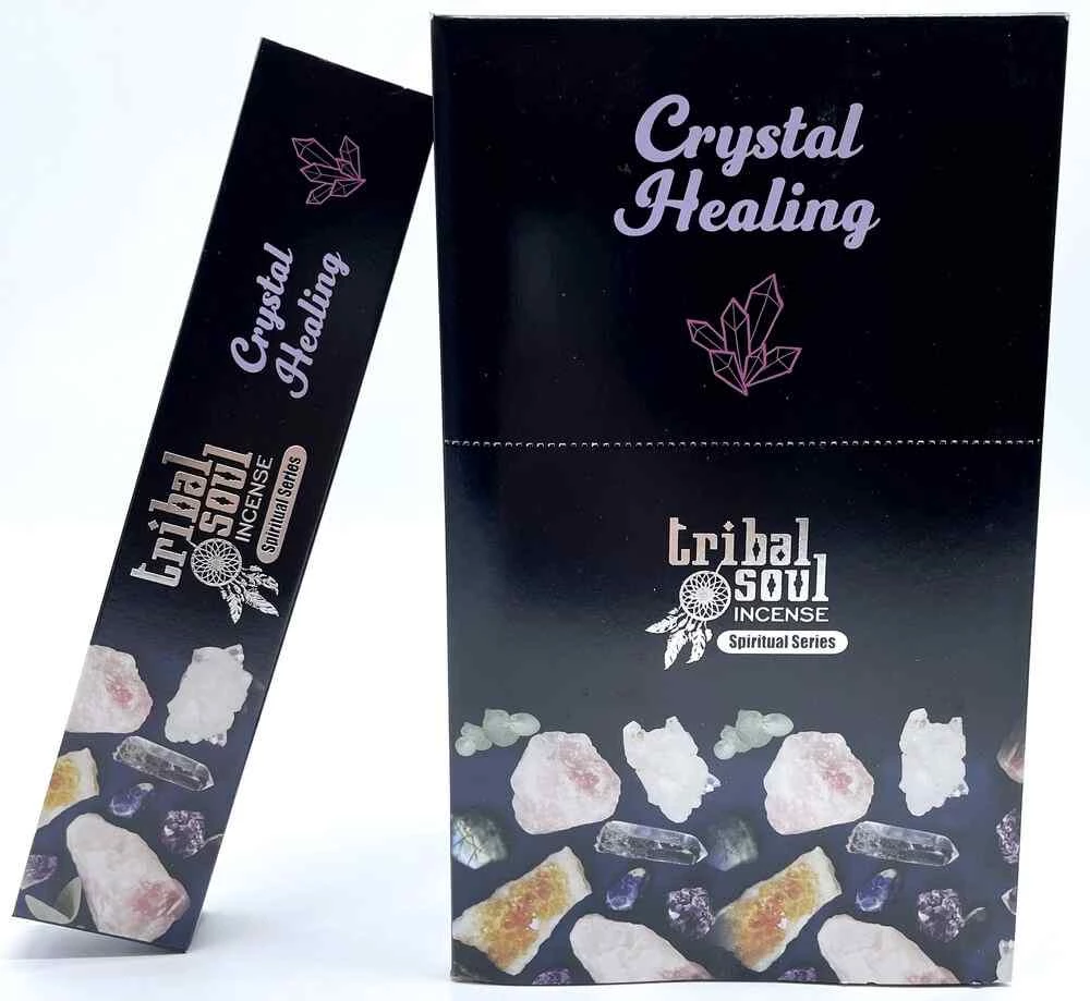 Incenso Hari Darshan Tribal Soul  -- Cristalli curativi --  15 G