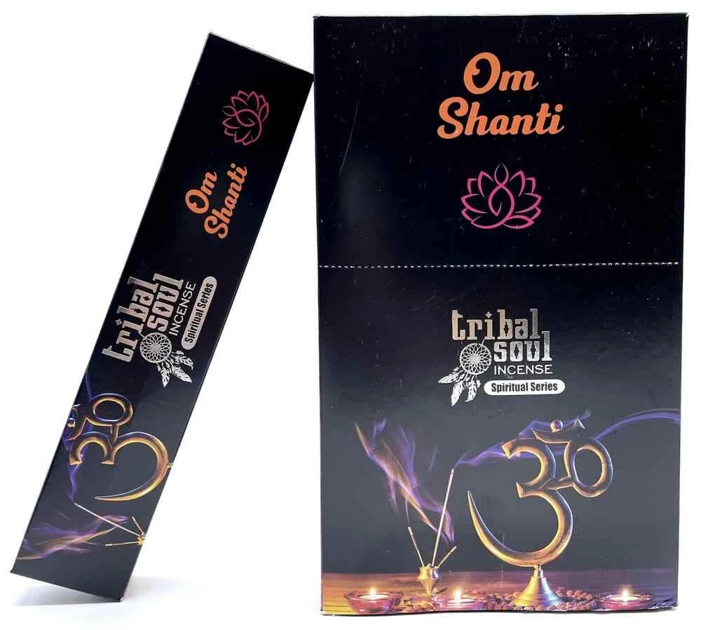 Incenso Hari Darshan Tribal Soul  -- Om Shanti --  15 G
