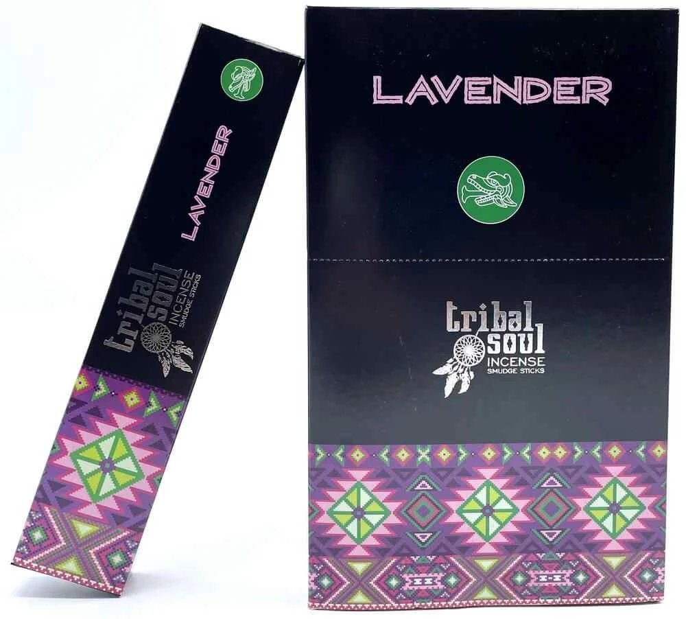 Incenso Hari Darshan Tribal Soul  -- Lavanda --  15 G