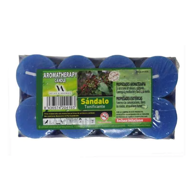 Cero al Sandalo set 8 pz - cm 4x3
