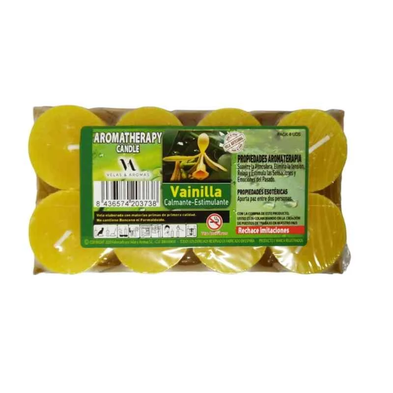 Cero alla Vaniglia  set 8 pz - cm 4x3