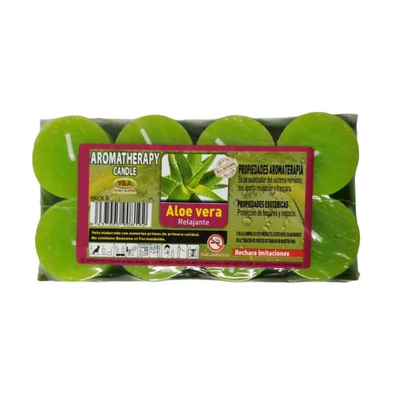 Cero all'Aloe vera   set 8 pz - cm 4x3