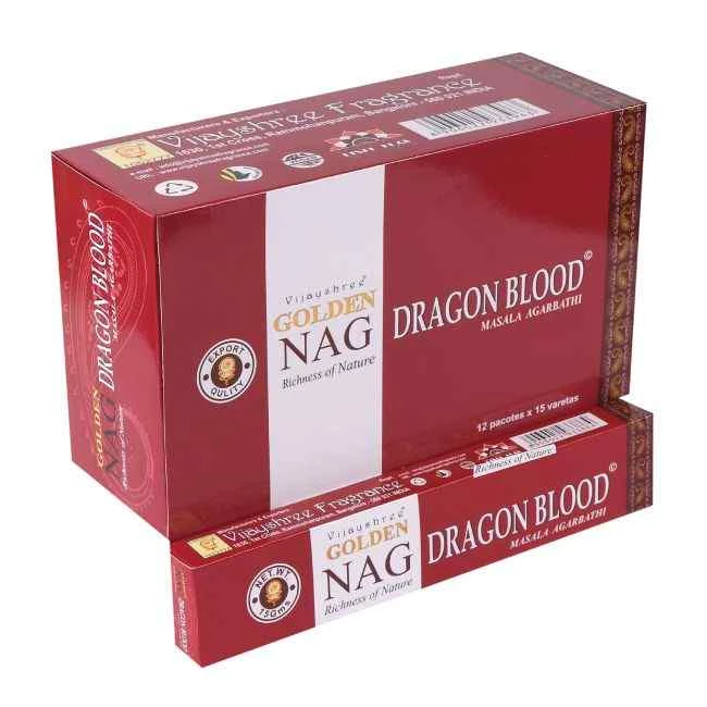 Incenso Vijayshree Golden Nag Dragon's Blood-- 1 confezione da 15 g