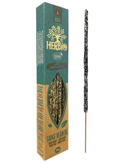 Incenso Ecocert Herbio Salvia bianca 20 G