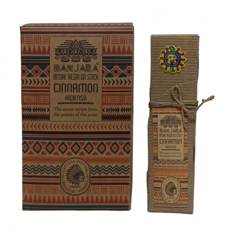 Incenso in resina organica Banjara Cannella -- 25 Gr
