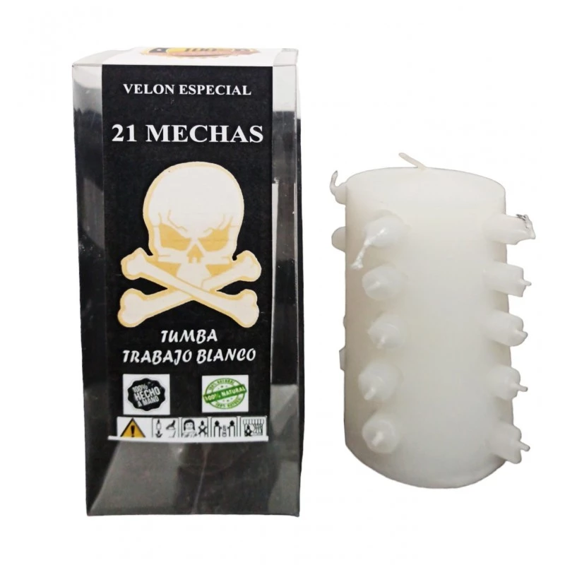 21 Mechas  Bianca -- Candela Velone ritualizzata