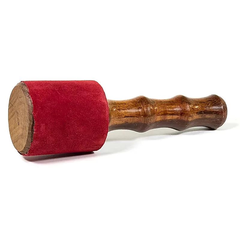 Batacchio Per Campane In Legno E
 Camoscio rosso -- 260-460G;
