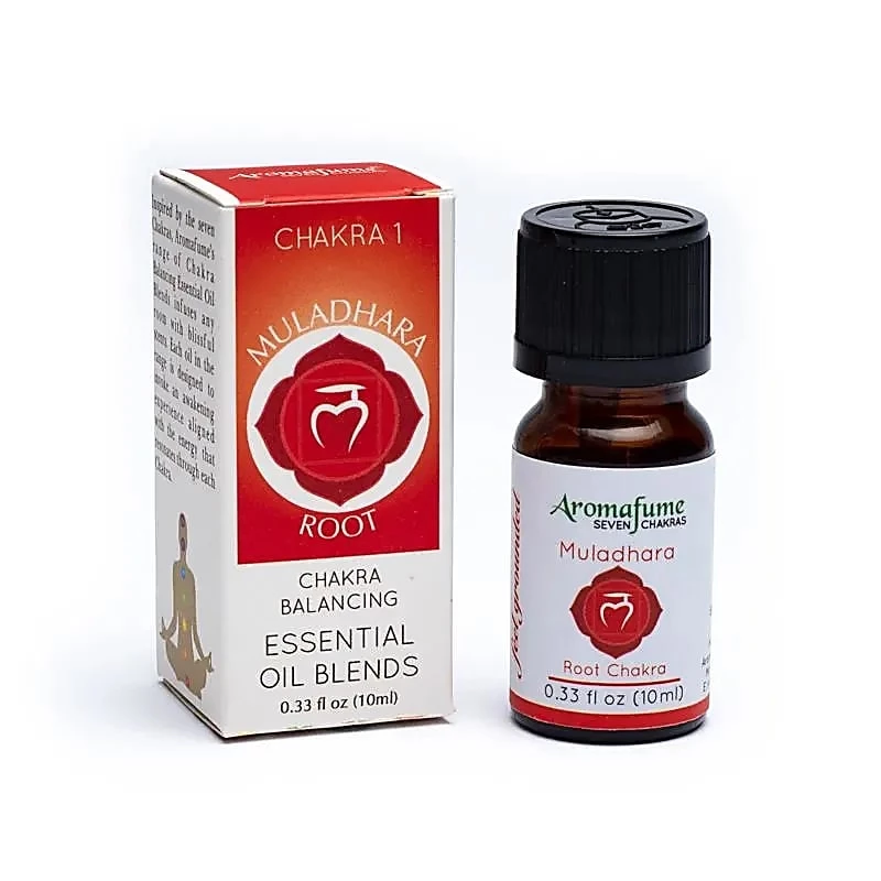 Aromafume miscela di olio essenziale chakra Muladhara -- 10ml
