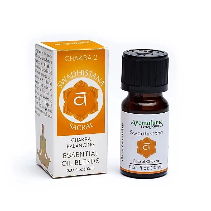 Aromafume miscela di olio essenziale chakra Swadishtana -- 10ml