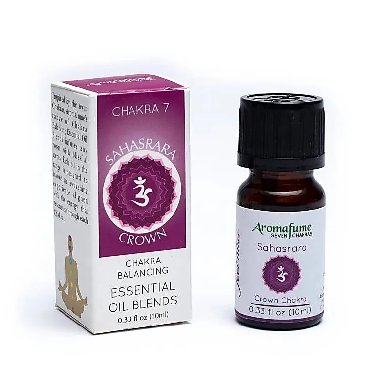 Aromafume miscela di olio essenziale chakra Sahasrara -- 10ml